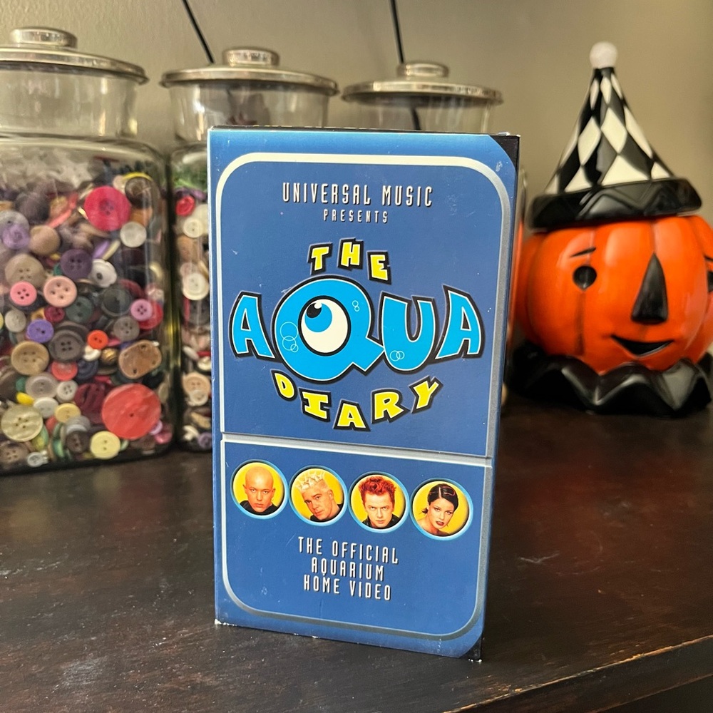 Vintage AQUA Universal Aqua Diary Home Video 90s